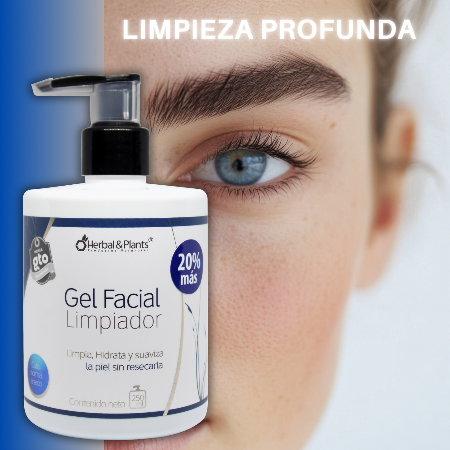 GEL FACIAL LIMPIADOR