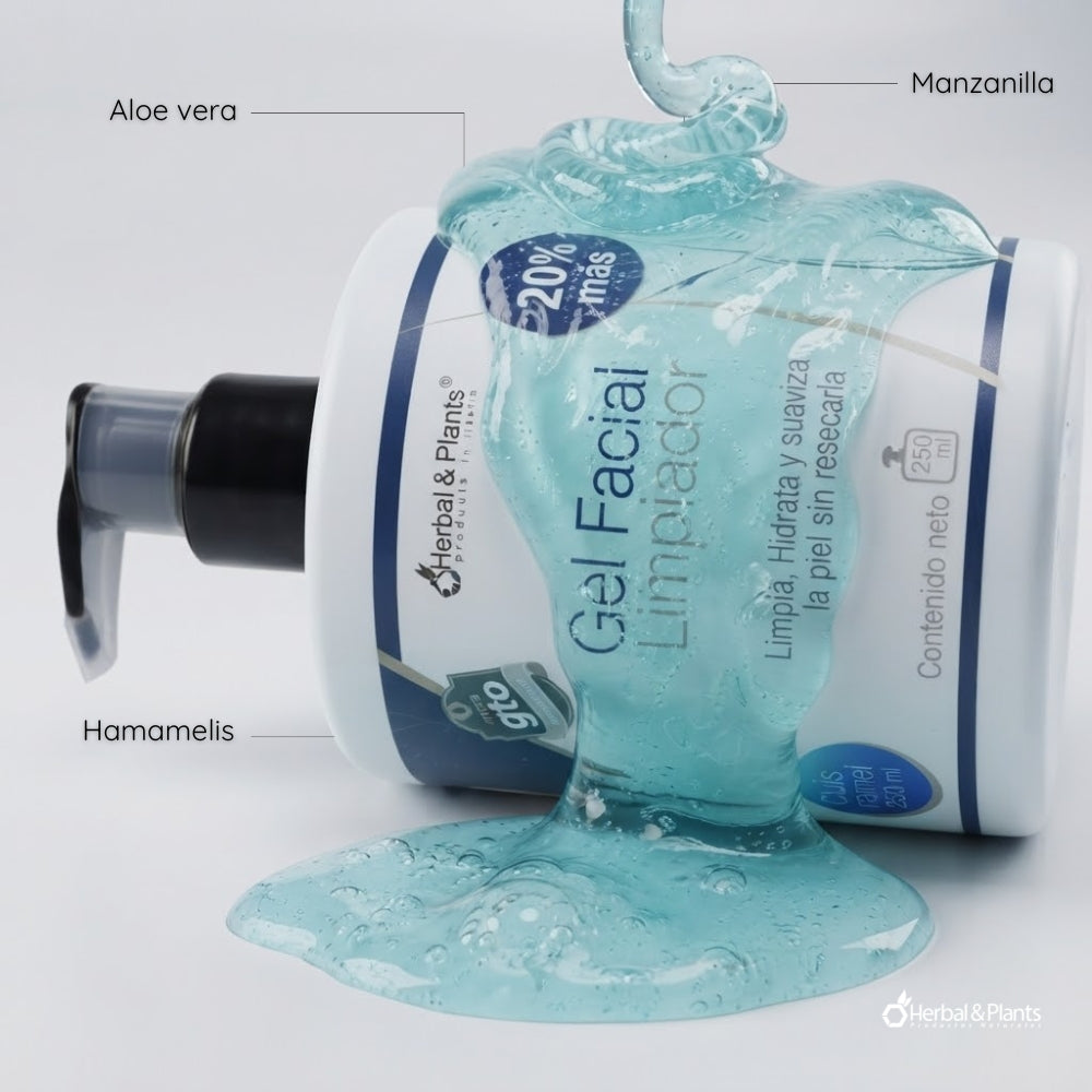 GEL FACIAL LIMPIADOR