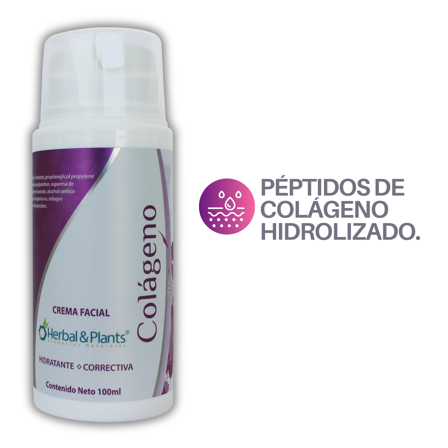 CREMA FACIAL COLÁGENO HIDROLIZADO