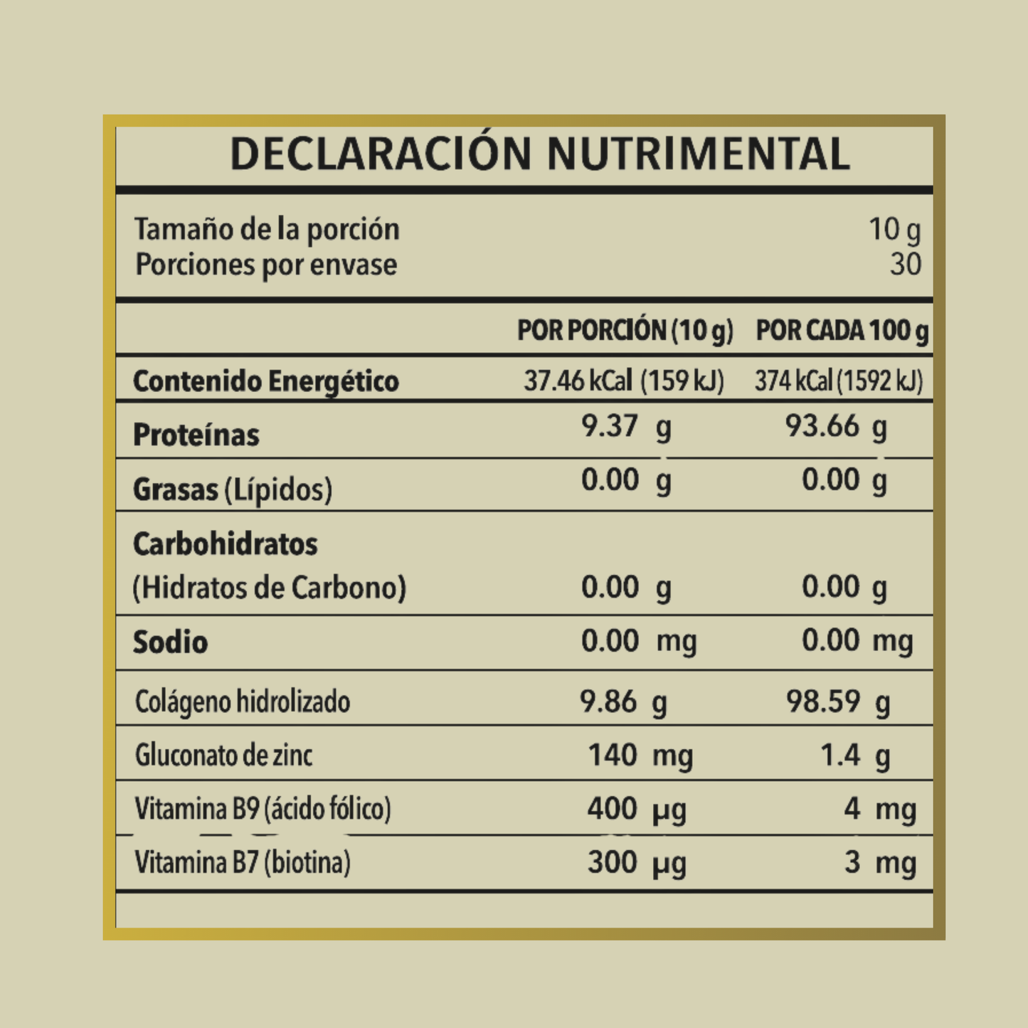 Colágeno Hidrolizado