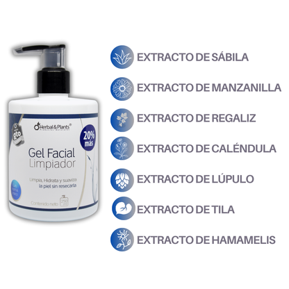 GEL FACIAL LIMPIADOR